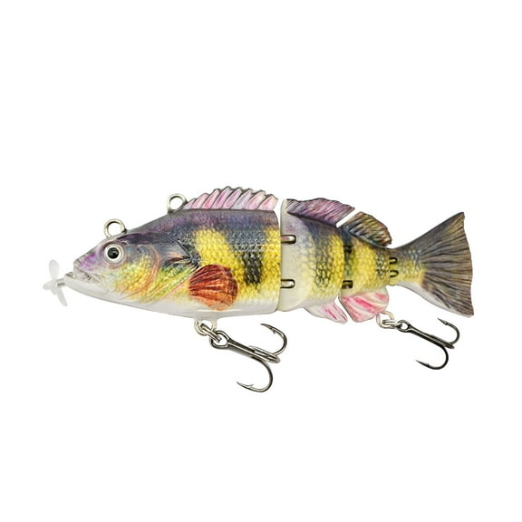 BESTSKY 10cm Small Robotic Swimming Lures Fishing Auto Electric Lure Bait Wobblers For Swimbait USB Rechargeable Flashing LED Light