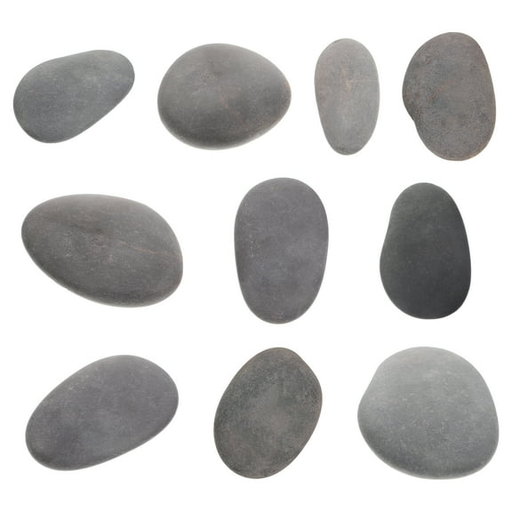 BESTSKY 10pcs Creative DIY Painting Rocks Kids Painting Rocks Craft Painting Rocks