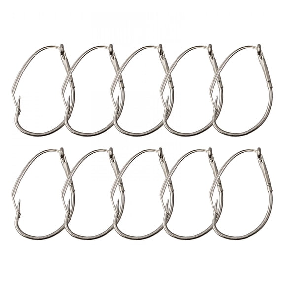 BESTSKY 10pcs High Carbon Steel Wacky Rig Hooks for Fishing with Wide Design