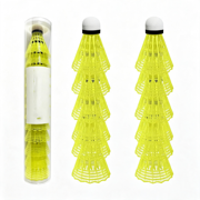 BESTSKY 12 Packs Nylon Badminton Shuttlecocks Birdies Nylon Shuttlecocks Badminton Birdies Great Stability   Durability Indoor Outdoor Sports Hight Speed Training