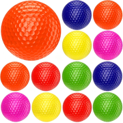 BESTSKY 12 Pcs Colored Funny Golf Balls Special Emoticon Face Professional Practice Golf Balls Novelty Cute Golfer Accessories for Summer Outdoor Father'S Day Men Teens Birthday Gifts