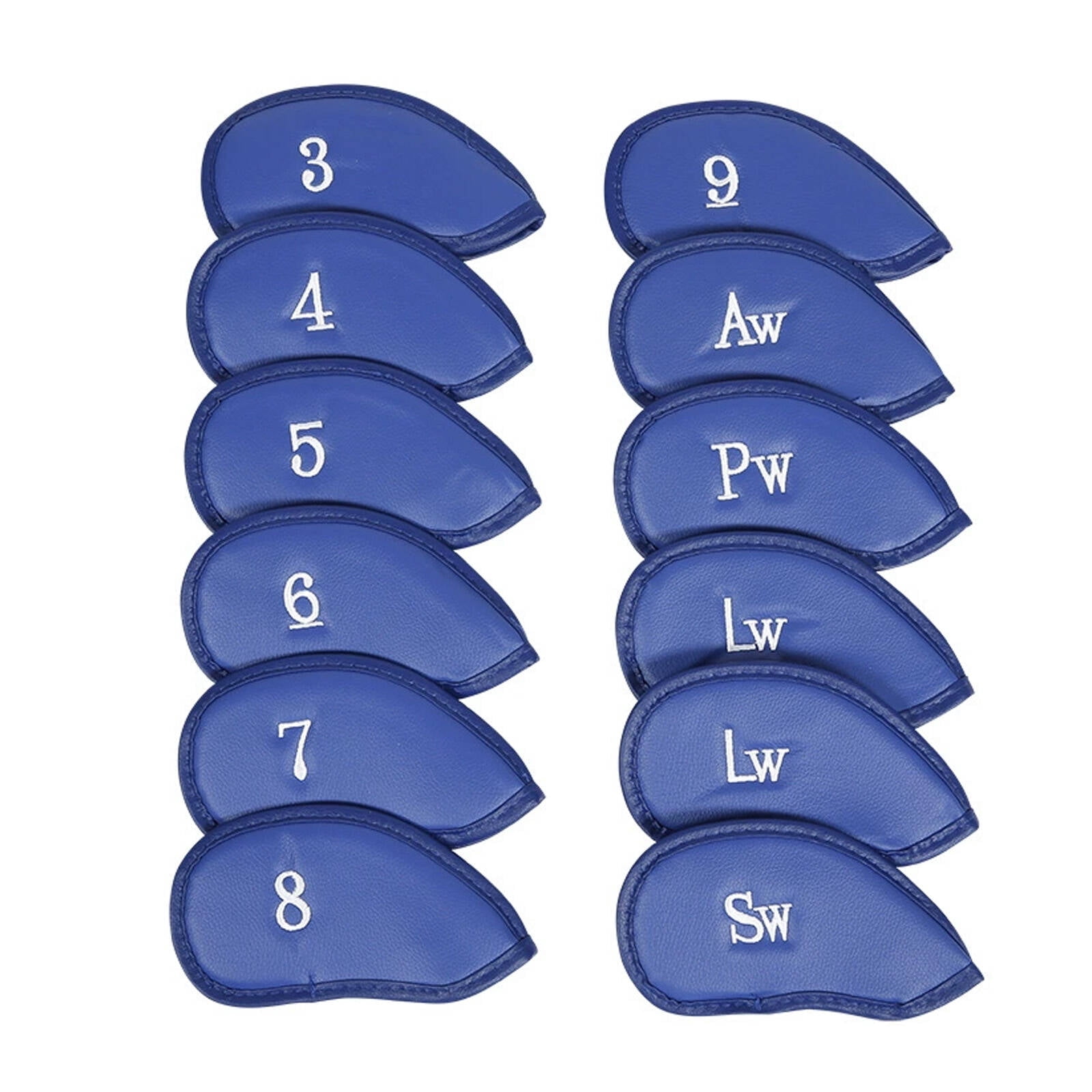 BESTSKY 2026 New 12Pcs Golf Club Covers,High-Quality Texture Golf Head ...