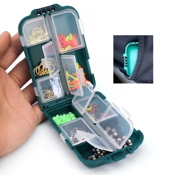 BESTSKY 157PCS Fishing Kit Accessories Fishing Beads Tackle Box Hook Durable Quality