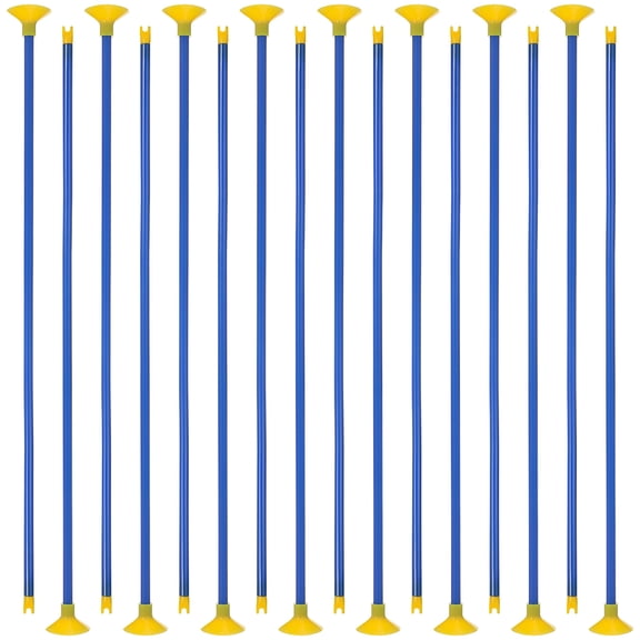 BESTSKY 16 Pcs Suction Cup Arrows for Kids, Safe Plastic Archery Replacement Arrows with Rounded Edges, Outdoor Indoor Toy Bow Accessories for Boys and Girls