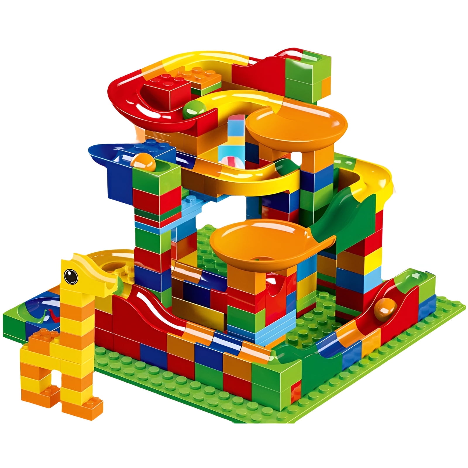 BESTSKY 168Pcs Building Toys for Kids Ages 4-8,Eco-Friendly Abs ...