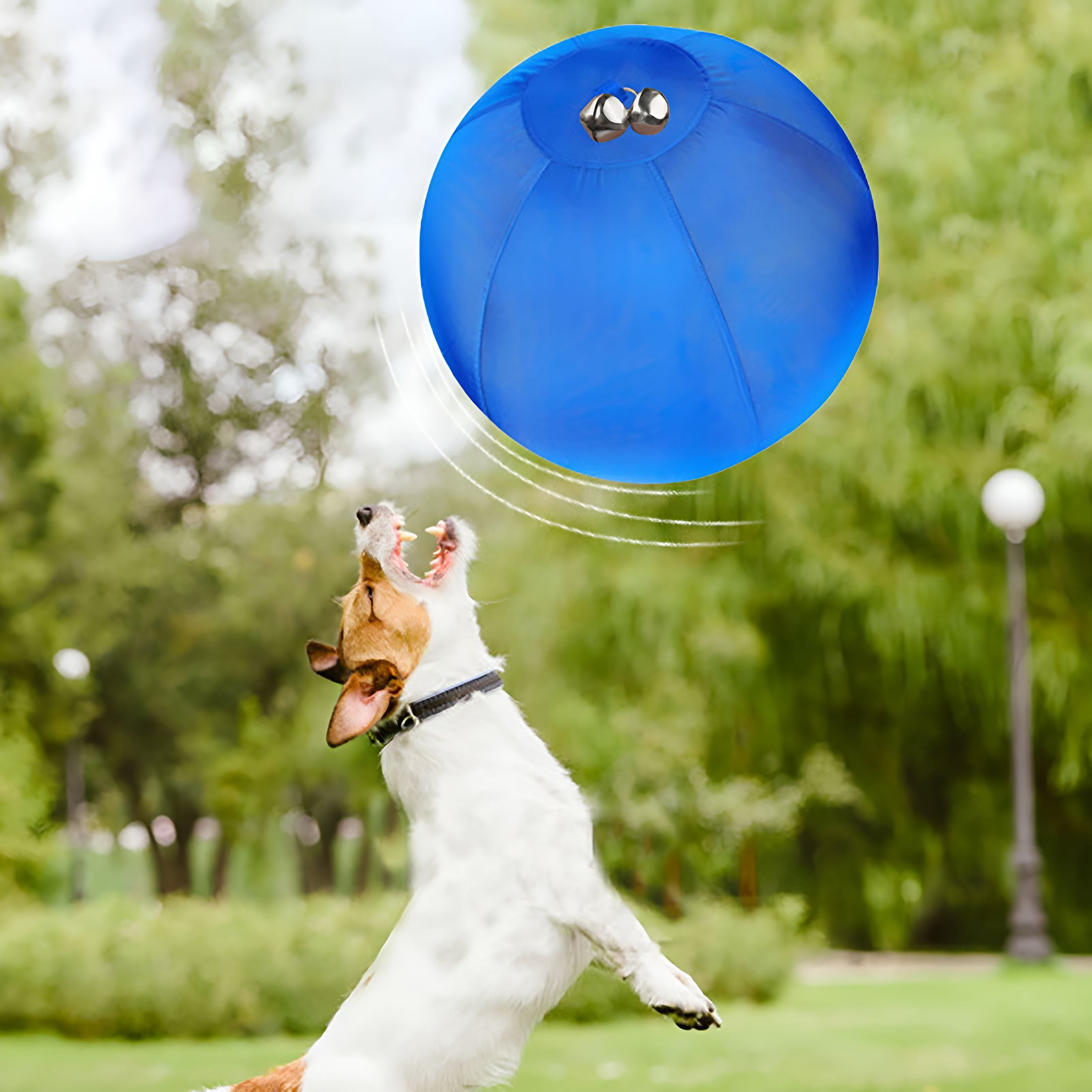 BESTSKY 18 Inch Herding Ball for Dogs, Dual-Layer Herding Toy with Protective Cover, Sturdy Giant Dog Ball for Australian Shepherd, Border Collie for Outdoor Play