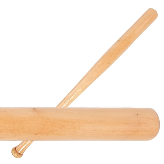 BESTSKY 18 Inch Mini Wood Baseball Bat, Unfinished Blank Bat for Kids Ages 3+, DIY Craft Painting, Backyard Sports Training and Party Favors