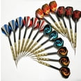 thumbnail image 1 of BESTSKY 18Pcs Darts,Family Fun Darts Metal Tip,Smooth Spin Dart Flights,Mixed Colors, 1 of 2