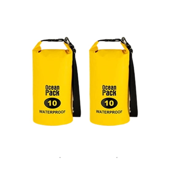 BESTSKY 2-Pack Pool Step Weights,10L Heavy-Duty Pool Ladder Weights for Above-Ground Pools,500D No-Break Waterproof Sand Bags,Easy&Quick Fill for Secure Pool Steps (Yellow)