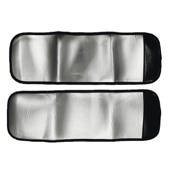 BESTSKY 2 Pairs Waist Belt Sculpt Arms Arm Weights for Women Boosts Sweat Production Waist Trainer for Men Ideal for Workouts White