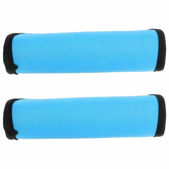 BESTSKY 2 Pcs Barbell Grips Dumbbells Pull-up Dumbbell Handle Pads Polyester Pad