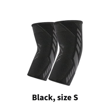 BESTSKY 2 Pcs Elbow Compression Sleeve,Elastic Braid Elbow Brace,Fine Hemming Elbow Sleeve,S