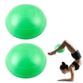 thumbnail image 1 of BESTSKY 2 Pcs Exercise Ball,6.3"*6.3"*3.15" Exercise Balls,Anti-Slip Texture Birthing Ball For Pregnancy,Green, 1 of 7
