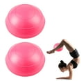 thumbnail image 1 of BESTSKY 2 Pcs Exercise Ball,6.3"*6.3"*3.15" Pregnancy Ball,Anti-Slip Texture Yoga Ball For Pregnancy,Pink, 1 of 7