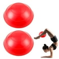 thumbnail image 1 of BESTSKY 2 Pcs Exercise Ball,6.3"*6.3"*3.15" Yoga Ball,Anti-Slip Texture Balance Ball,Red, 1 of 7