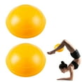 thumbnail image 1 of BESTSKY 2 Pcs Exercise Ball,6.3"*6.3"*3.15" Yoga Ball For Pregnancy,Anti-Slip Texture Exercise Balls,Yellow, 1 of 7