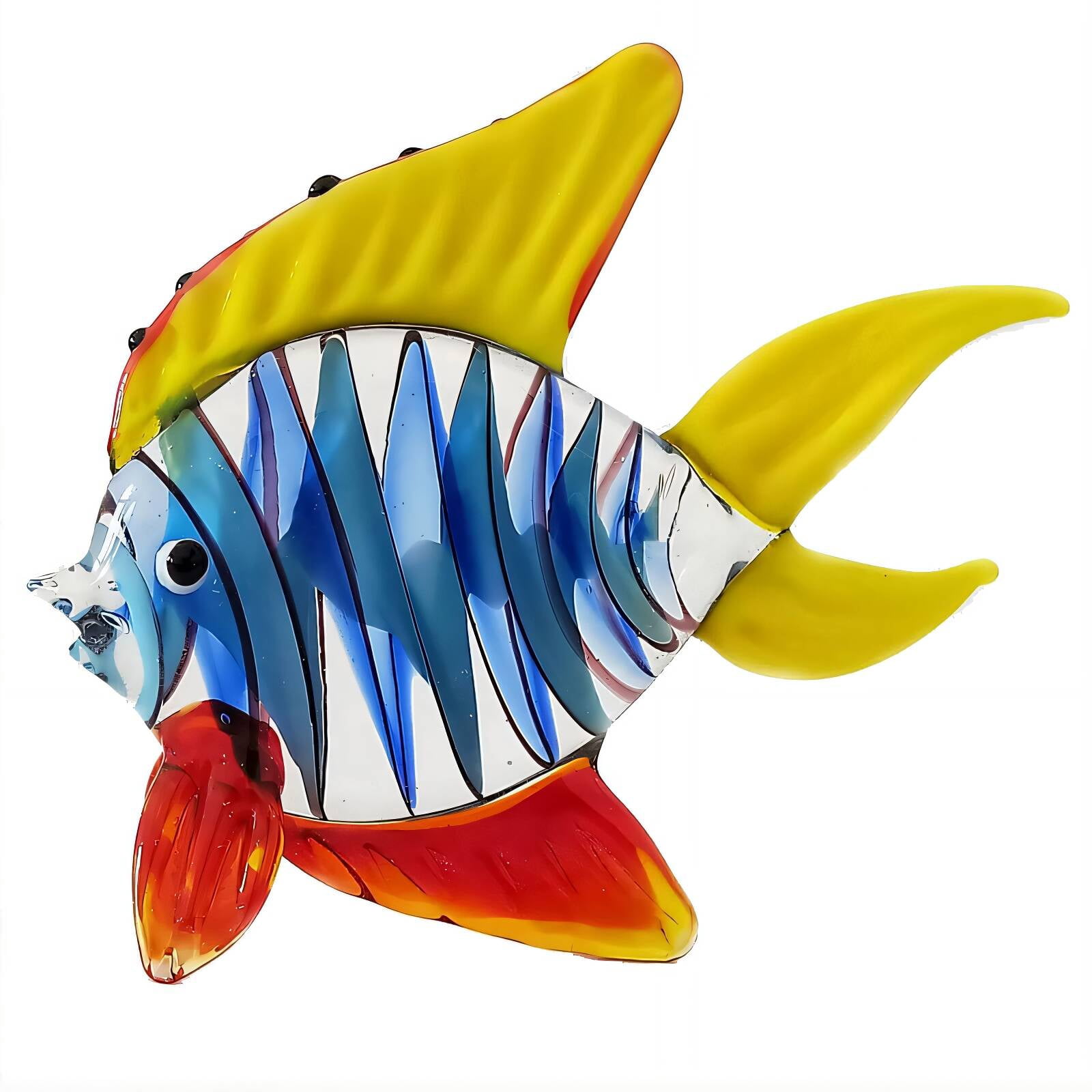 Photo inspiration: Fresh Look at Bestsky 2 Pcs Fish Glass Figurine Multi Purpose Desktop Decoration