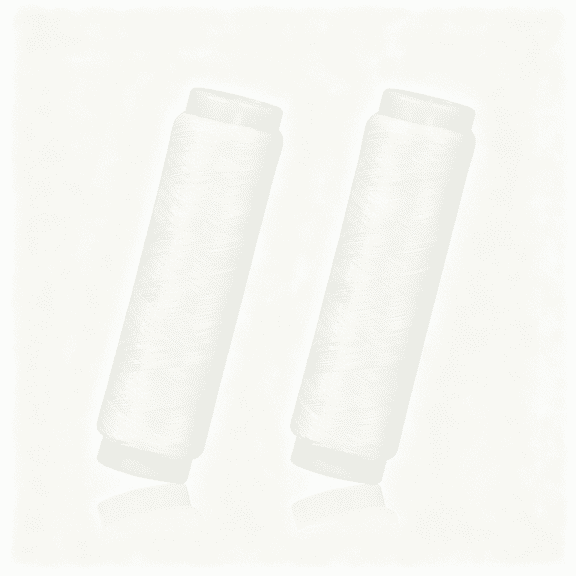 BESTSKY 2 Pcs Fishing Thread,Invisible Fishing Bait Elastic Thread Clear Fishing String 0.2Mm Length 656 Feet Per Spool Stretchy Fishing Line for Salmon Sturgeon Bass
