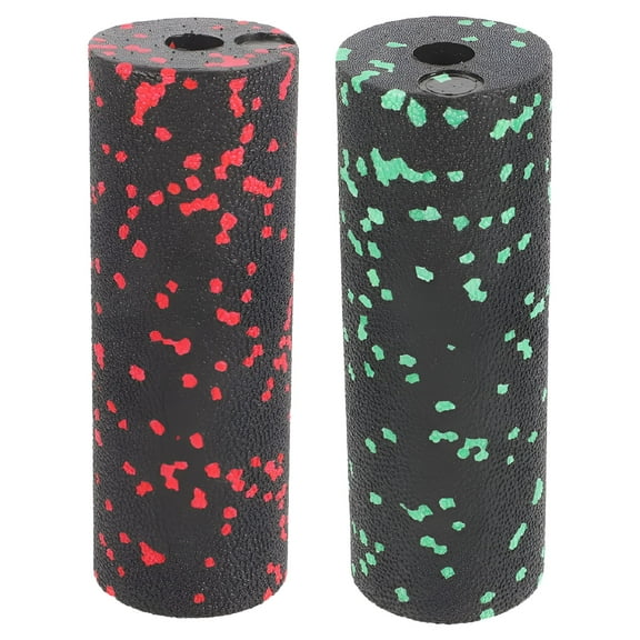 BESTSKY 2 Pcs Foam Roller for Back Exercise Mats Yoga Column Travel Fitness