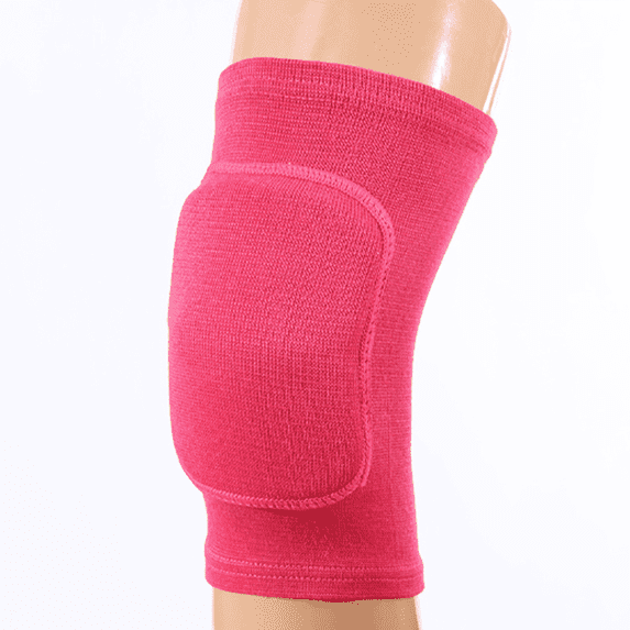 BESTSKY 2 Pcs Knee Brace for Women,Pressure Relief Knee Compression Sleeve,Knee Guard Breathable Mesh Knee Pads for Men,Rose Red
