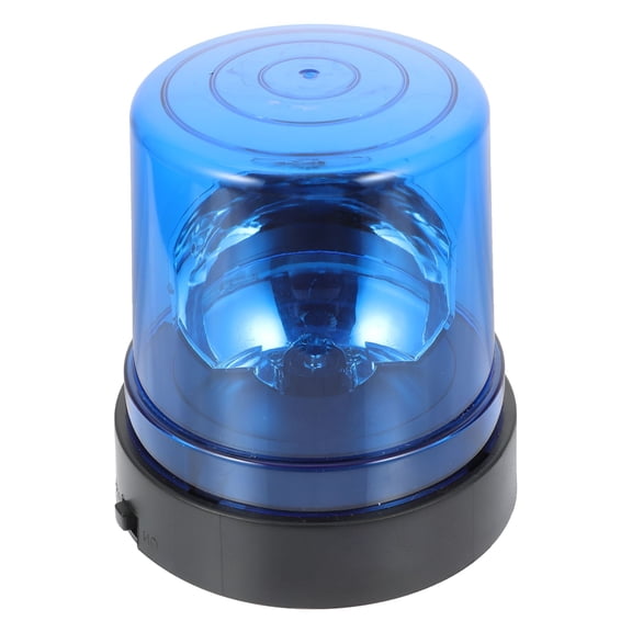 BESTSKY 2 Pcs Red LED Police Beacon Flashing Warning Light Toy