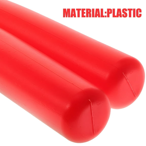 BESTSKY 2 Plastic Baseball Bats for Kids - 18" Set for Backyard Games