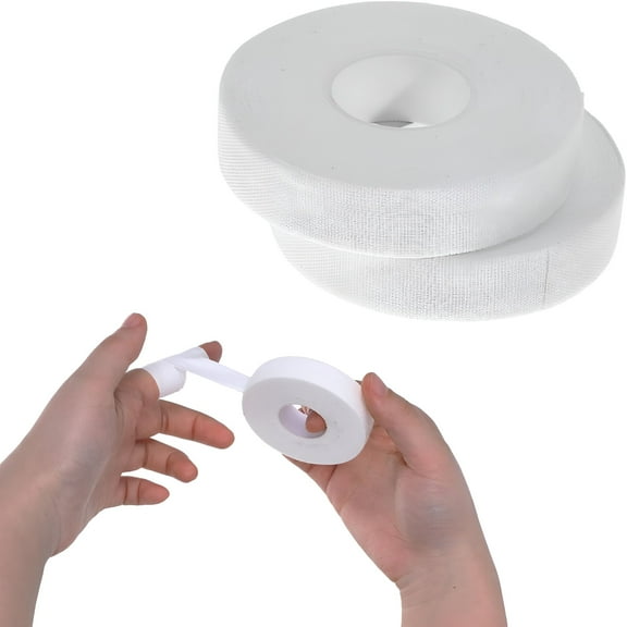 BESTSKY 2 Rolls Finger Tape, Extra Strong Adhesive 0.6-Inch x 32-feet Athletic Tape for Fingers, Hands, & Toes, Rock Climbing Tape, Skin-Friendly Sports Tape for Outdoor Sports Climbing Football