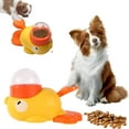 thumbnail image 1 of BESTSKY 2-in-1 Dog Interactive Slow Feeder & Puzzle Toy Duck Shaped Treat Dispenser for Small & Medium Dogs, Anti-Gulping Bowl for Healthy Eating IQ Training, 1 of 4