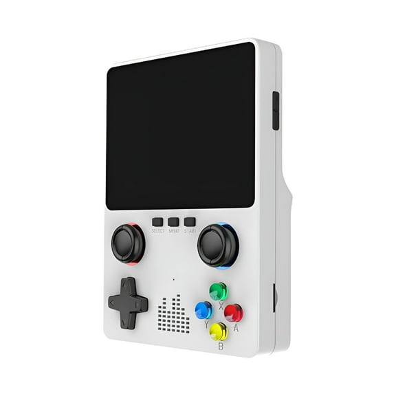 BESTSKY 20000+ Console, Gaming Console, 3.5-inch Console Handheld, 640x480 Resolution, Type-C Quick Charging Console (White)