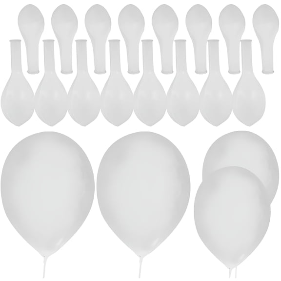 BESTSKY 200pcs Clear Balloons Transparent Latex Balloons for Wedding Baby Shower Birthday Party