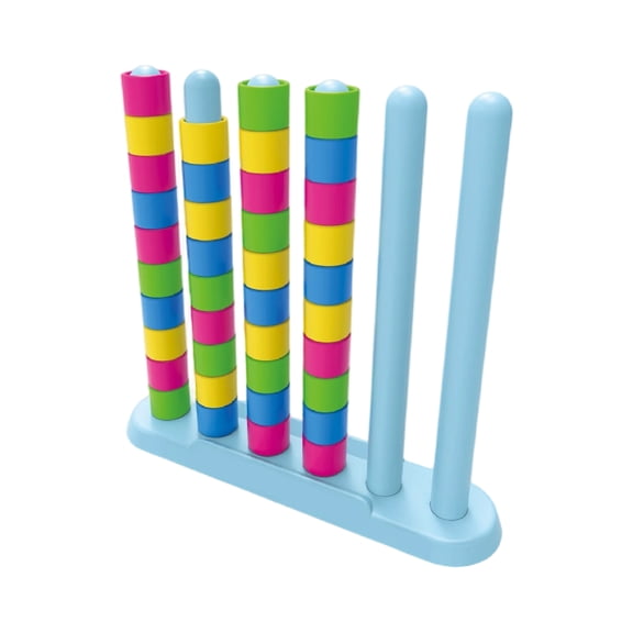 BESTSKY 2026 Color Stack Challenge Game-Fast-Paced Color Match Stacking Board Game Quick Thinking Head-to-Head Party Game for Family Game Night Travel-Friendly Competition Set for 2-4 Players