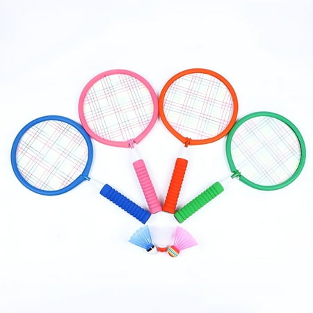 BESTSKY 2026 New 1 Set Badminton Racket Set Indoor Badminton Rackets Set Outdoor Badminton Game Set for Sports, for Badminton, Indoor, Outdoor, Training