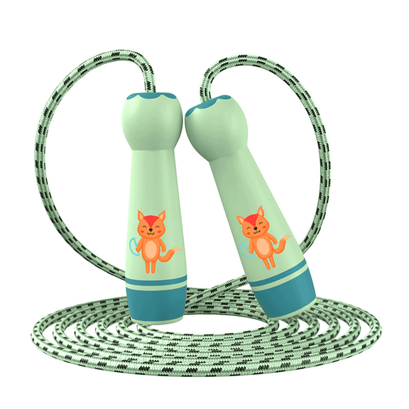 BESTSKY 2026 New 10 Ft Jump Ropes Adjustable Size Jump Rope for Kids and Teens Professional Steel Wire Heavy Speed Skipping Jump Rope with Corrugated Grip Pink