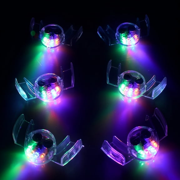 BESTSKY 2026 New 12/Pk Flashing Mouth Led Mouthpieces Glow Teeth Light Party Halloween Gift,For Halloween Parties,Costume Events,Night-Time Fun,Party Favors,Festive Celebrations