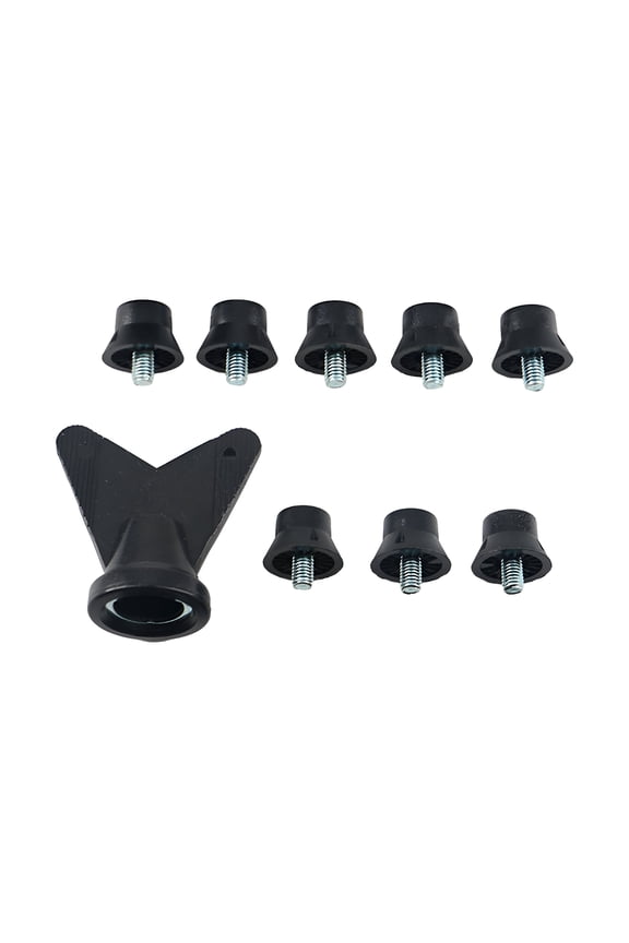 2026 New 12Pcs Rugby Studs Football Boot Spikes with Wrench 13Mm Studs Turf Durable Soccer Boot Cleats Track Shoes Spikes for Training