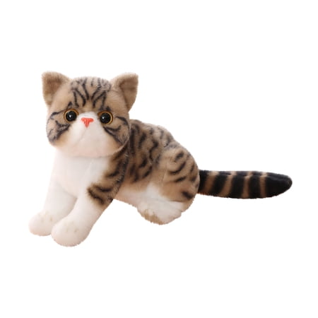 BESTSKY 2026 New 15.7 Inch Ragdoll Cat Plush Stuffed Animal Toy-Realistic Handmade Plush Toy Gift for Kids,Cat Lovers,Bedroom Decor,Birthday Gift,Plush Collection,Holiday Present