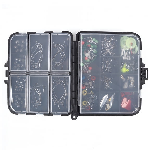BESTSKY 2026 New 180 Pcs Fishing Tackle for Men'S Fishing Lure Gear, Fishing Accessories Kit for Freshwater/Saltwater, Fishing Gear for Bass, Bluegill, Crappie, Fishing Set with Tackle Box