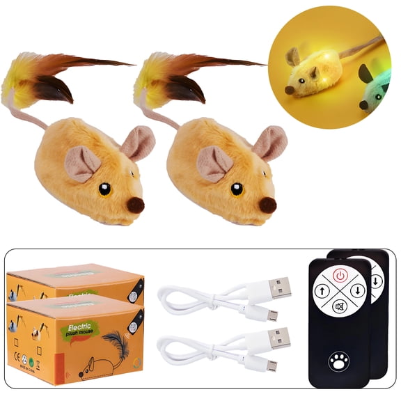 BESTSKY 2026 New 2 Cat Toys,Automatic Stop Upon Collision Catnip Toys for Cats,Comfortable Scratching Experience Adjustable Speed Interactive Cat Toys,Style58