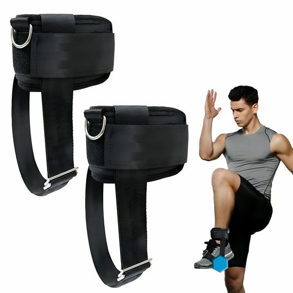 BESTSKY 2026 New 2 Pcs Adjustable Ankle Weights Ankle Straps for Lower Body Strength Training, for Home Workouts, Gym Exercises, Rehabilitation, Walking, Running, Fitness Enthusiasts, Muscle Toning.