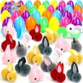 thumbnail image 1 of BESTSKY 2026 New 24 Colorful Bunny Filled Easter Eggs,Assorted Prefilled 24 Easter Eggs with 24 Cute Bunnies Toys Easter Basket Stuffer for Kids Easter Egg Stuffer Filler Party Favors, 1 of 6