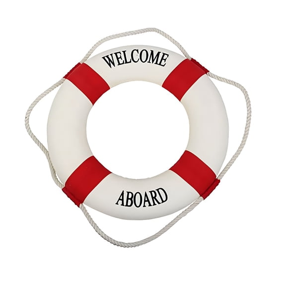 BESTSKY 2026 New 25Cm Safety Ring Life Preserver Swim Pool Foam Lifeguard Buoy Boat Swimming Ring for Pool Safety,Swimming Lessons,Water Sports,Beach Use,Boating,Marine Activities