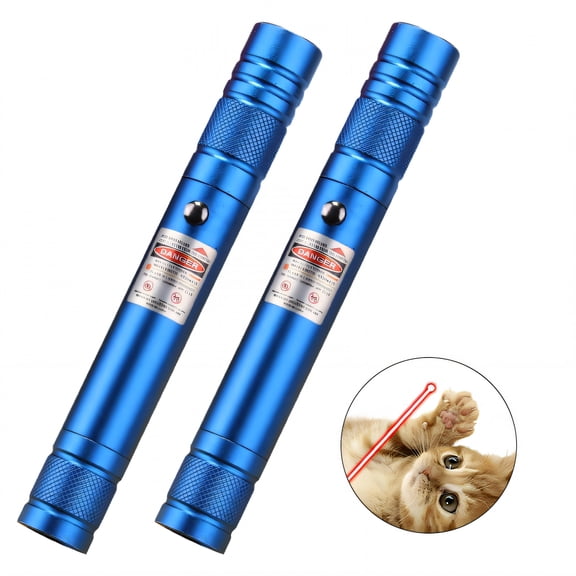 BESTSKY 2026 New 2Pcs Cat Laser Pointer Toy Compact and Efficient High Power Laser Pointer Ready Use at Any Moment Laser Pointer High Power for Indoor Play Red