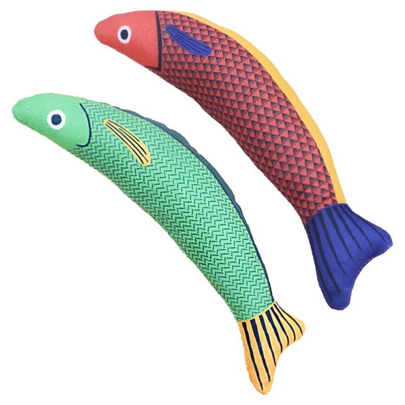 BESTSKY 2026 New 2Pcs Cat Toy Fun Sound Effects Interactive Cat Toys Draws Cat'S Focus Cat Toys Interactive for Indoor Play Exercise Stimulation Pet Bonding Green&Red 24Cm