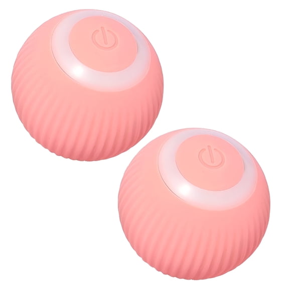 BESTSKY 2026 New 2Pcs Cat Toys for Indoor Cats,Entertainment Movement Logic Interactive Cat Toys for Indoor Cats,Interactive Tail Motion Moving Cat Toy,Pink
