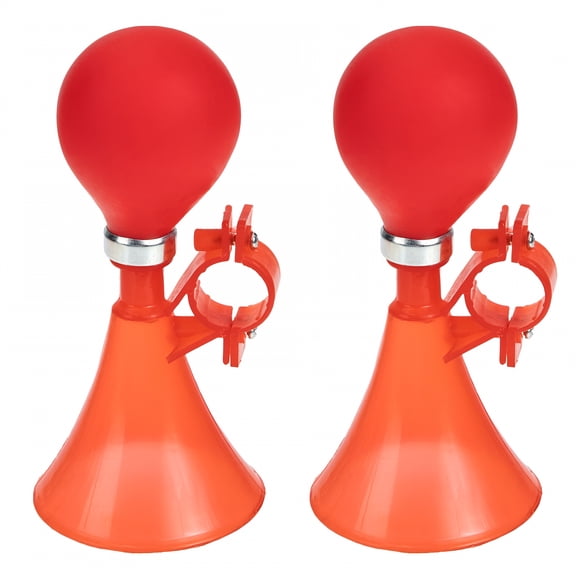 BESTSKY 2026 New 2Pcs Kids Bike Squeeze Horn Bicycles Plastic Air Horn Scooter Bar Honking Bell for Bicycle, Scooter, Tricycle, Kids Riding, Outdoor