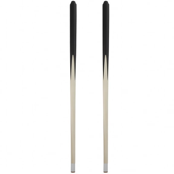 BESTSKY 2026 New 2Pcs Pool Cue Wood Billiard Cue Stick Convenient Cue Stick Short Pool Cue Sticks for Billiards,Pool Hall,Game Room,Home Play,Practice,Tournament,Recreation