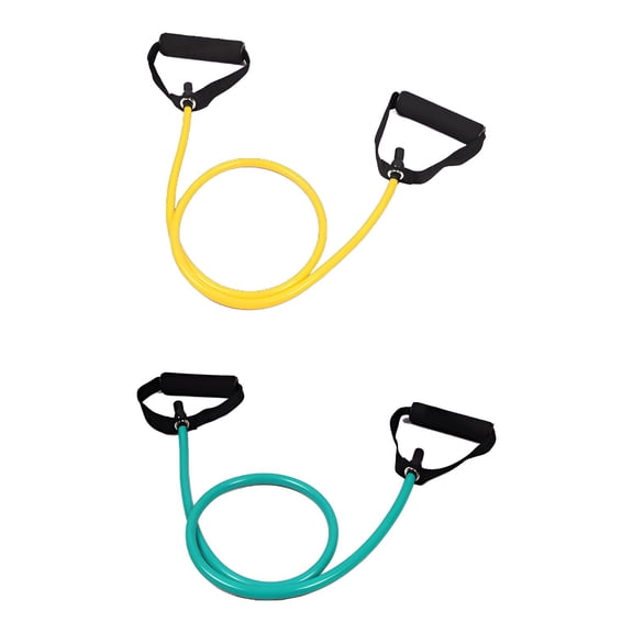 BESTSKY 2026 New 2Pcs Resistance Bands,Workout Glutes Workout Resistance Bands with Handles,Stretch Training Strength Exercise Bands,Combination Style2,10/20Lb