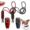 BESTSKY 2026 New 2Pcs/Set Dual Purpose Dog Whistle Training and Recall ...