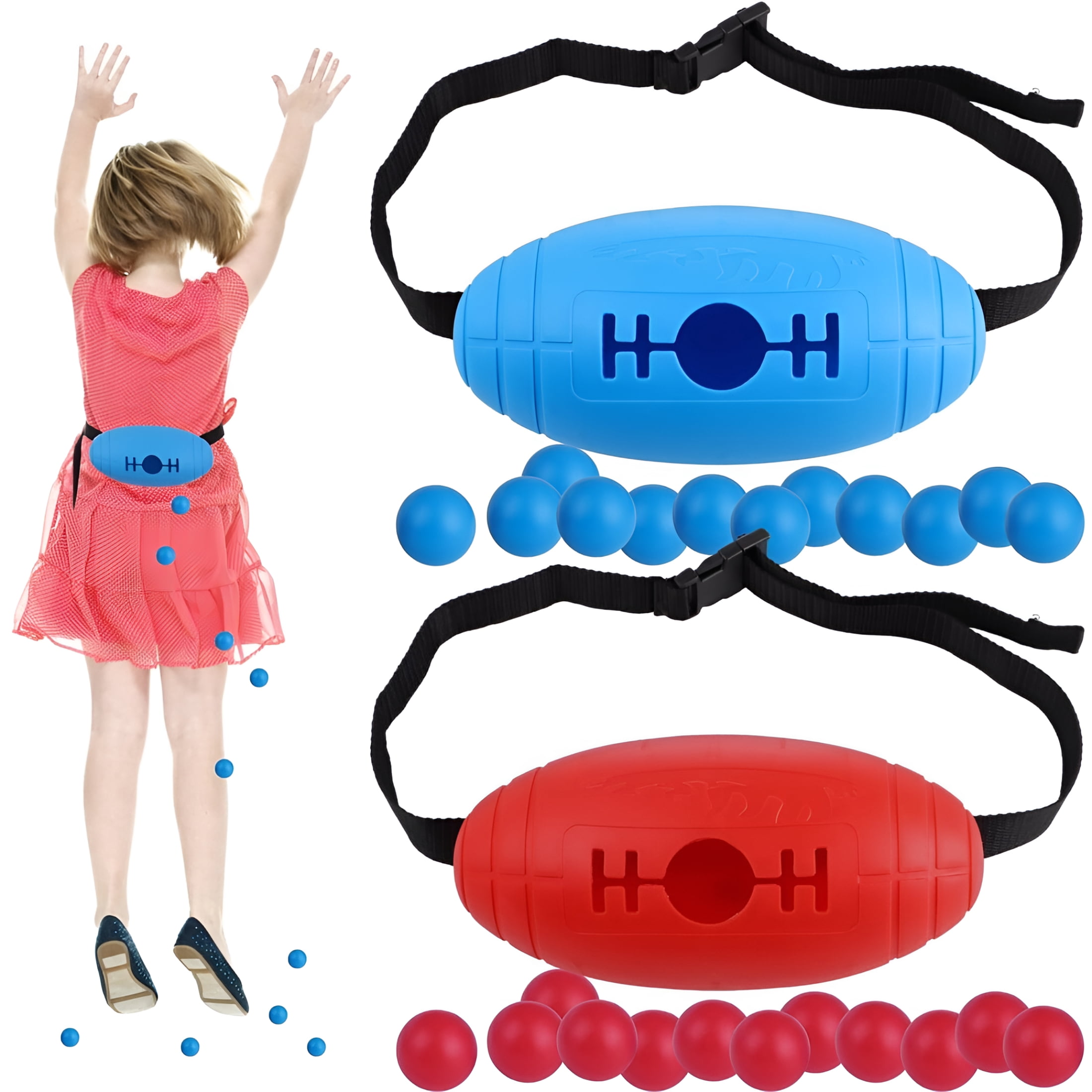 BESTSKY 2026 New 2Pcs Shaking Swing Ball Game Set for Kids Adult,Interactive Twister Game Toys,Fun Kids Shaking Toys for Indoor Outdoor Home Lawn Kindergarten