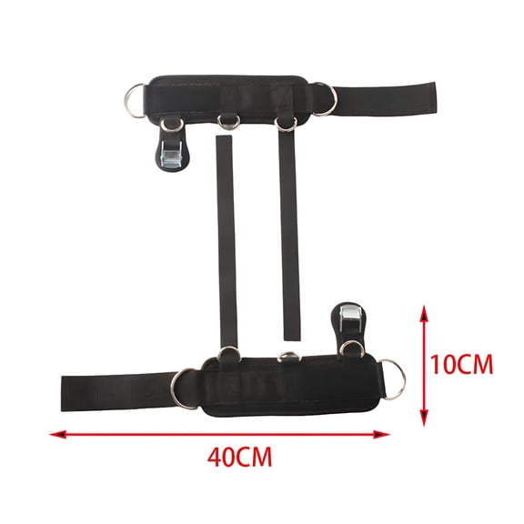 BESTSKY 2026 New 2X Ankle Straps for Cable for Leg Strength Training Gym Bodybuilding for Squats, Lunges, Kickbacks, Glute, Hamstring